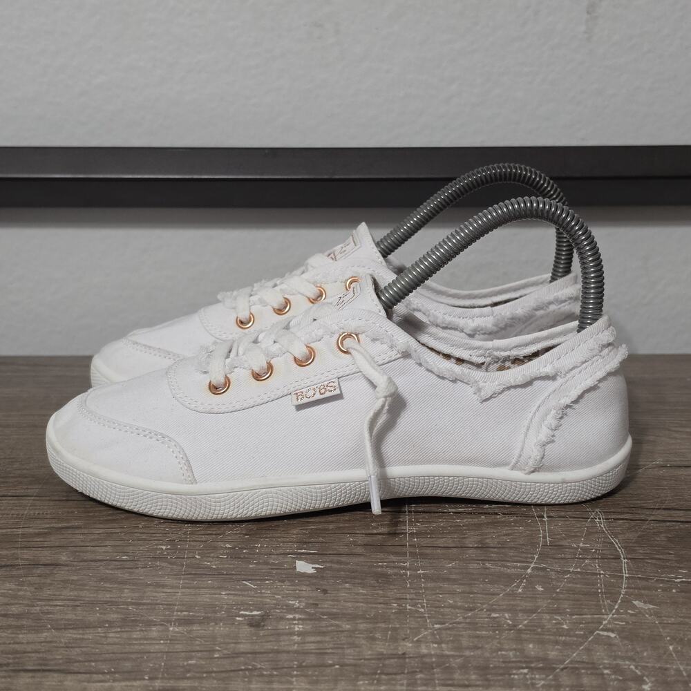 Skechers Bobs B Cute Women's Casual Comfort Shoes Sneakers Size 5 White